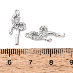 Подвески латунные горный хрусталь&nbsp;KK-E793-16P