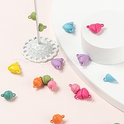 16 комплект 8 стильных магнитных застежки из окрашенного сплава с петлями FIND-LS0001-64