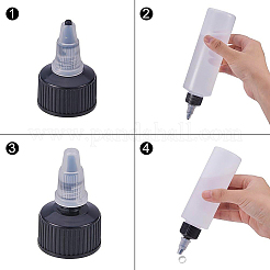 Пластиковые клей бутылки DIY-BC0009-09