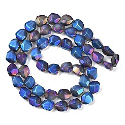 Стеклянные бусины с гальваническим покрытием &nbsp;EGLA-C009-01A-FR02