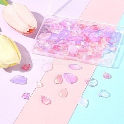 100 шт. 10 стиля прозрачных стеклянных подвесок&nbsp;GLAA-FS0002-16