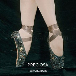 Камни preciosa® crystal hotfix с плоской основой&nbsp;Y-PRC-HSS16-70020