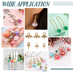 60 шт. 6 стиля 304 нержавеющая сталь чашечка жемчужные штифты кулоны булавки STAS-AR0002-09
