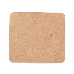 Пустые карточки для демонстрации сережек из крафт-бумаги CDIS-G005-05