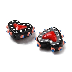 Окрашенные стеклянные бусины X-LAMP-V001-07F