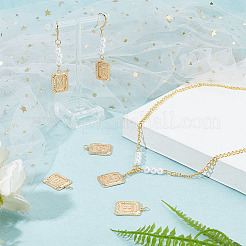 6шт 6 латунные подвески&nbsp;KK-AR0003-66