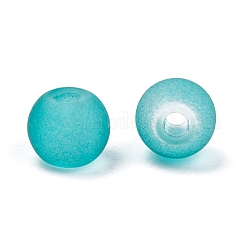 Fili di perle di vetro trasparenti 24 colori&nbsp;FGLA-X0001-04B-8mm