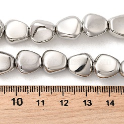 Стеклянные бусины с гальваническим покрытием  EGLA-F166-06P