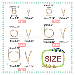 5 размер латунных переходных колец KK-PH0009-17