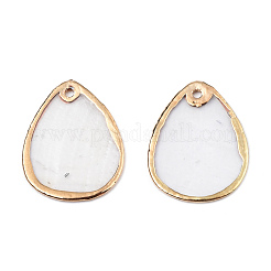 Подвески из натуральных ракушек Capiz SSHEL-N034-129A-01