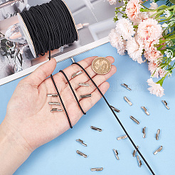 1 рулон круглого эластичного шнура DIY-BBC0001-95