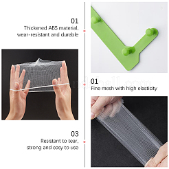 2 комплект из 2-х видов пластиковых сеток для раковины AJEW-GA0002-76