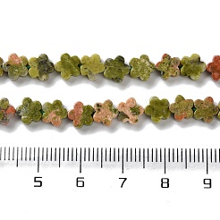 Природные Unakite бисер нитей G-B138-C07-01