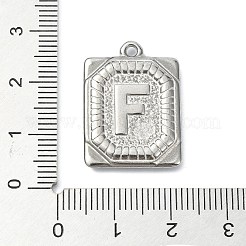 Anlaufgeschützte Anhänger aus 304 Edelstahl&nbsp;STAS-U033-01P-F