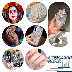 24 стиль прозрачных стеклянных кабошонов K9 GLAA-TA0001-24