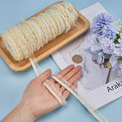 Нейлоновая шифоновая эластичная кружевная отделка OCOR-WH0082-159A