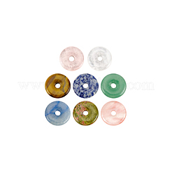 8 шт. подвески из смешанных драгоценных камней в 8 стилях G-BC0001-55