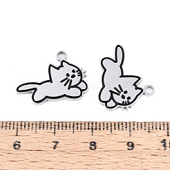 Подвески из нержавеющей стали 304 и эмали&nbsp;STAS-T073-23P