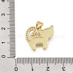 Pendentifs en laiton zircon cubique transparent&nbsp;CU-CBAF50C-14G