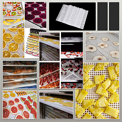 Силиконовые коврики для дегидратора фруктов DIY-WH0430-821