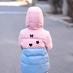 Прямоугольные самоклеящиеся ткани из полиэстера и хлопка DIY-WH0491-92E