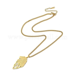 Подвески из нержавеющей стали 304&nbsp;NJEW-C017-02G