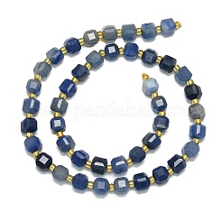 Бусины из натурального синего авантюрина G-I376-D52-01