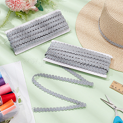 Лента из полиэстера с волнистой бахромой длиной 10 м. OCOR-WH0082-149