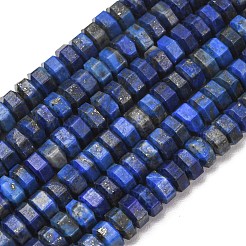 Natürlicher Lapislazuli Perlenstränge&nbsp;G-G317-A34-3x6mm