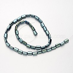 Electroplate non magnetici ematite sintetico fili di perline&nbsp;G-F300-01A-07