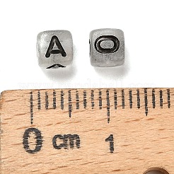 Светящиеся прозрачные акриловые бусины&nbsp;MACR-L011-02B