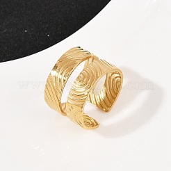 Кольца-манжеты из нержавеющей стали 304 для женщин&nbsp;RJEW-H255-01G-06