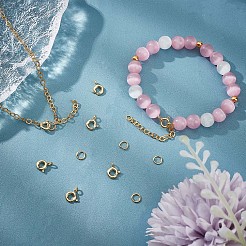 10 шт. 925 пружинные кольцевые застежки из стерлингового серебра STER-CN0001-22G