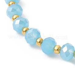 Braccialetti rotondi con perline di vetro&nbsp;BJEW-JB09964-06