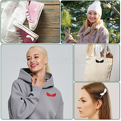 50 шт. 5-цветные тканевые крылья&nbsp;DIY-GF0012-52