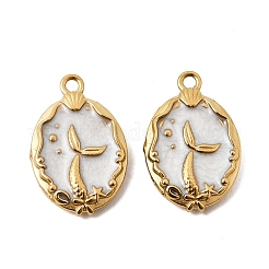 Подвески из нержавеющей стали 304 с эмалью&nbsp;STAS-B128-27G