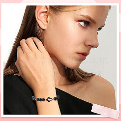 20 шт. двухцветные окрашенные стеклянные бусины&nbsp;BLOW-SC0001-02