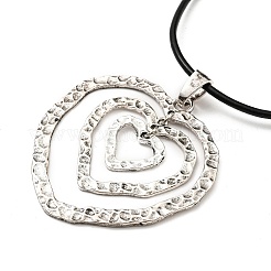 Сплав ожерелья шкентеля&nbsp;LS-NJEW-K261-09A-AS