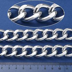 Оксидированные алюминиевые цепи с алмазной огранкой и гранеными бордюрами CHA-H001-01S