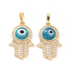 Латунные микро проложить кубического циркония подвески&nbsp;ZIRC-F136-03G-07