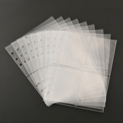 30 шт. 3 стиля пластиковая вставка для фотоальбома сменные страницы для карточек-переплетов&nbsp;FIND-SP0004-57A