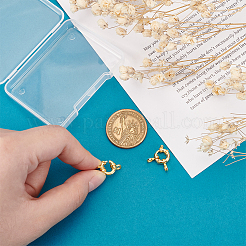 2 шт. 925 пружинные кольцевые застежки из стерлингового серебра FIND-PH0022-63G