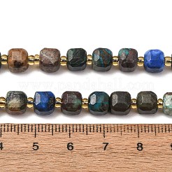 Natürliche Chrysokolla und Lapislazuli Perlen&nbsp;GG-CBAC972-A09-01