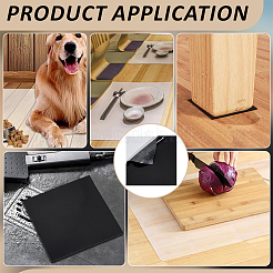 Самоклеящиеся силиконовые листы&nbsp;LS-DIY-WH0349-407B-01