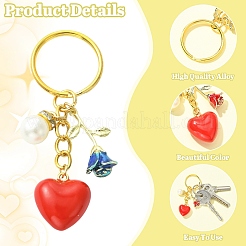 2 шт. брелок из сплава&nbsp;KEYC-YW00248