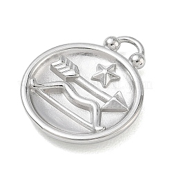 12 pendentif constellations en acier inoxydable 304&nbsp;STAS-F354-01P-09