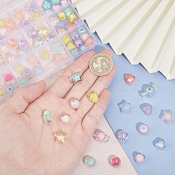 Прозрачные акриловые бусины&nbsp;TACR-PH0001-67