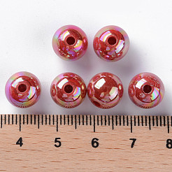 Opake Legierung Perlen&nbsp;MACR-S370-D10mm-A14