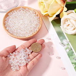 Прозрачные акриловые бусины&nbsp;MACR-SP0001-28A-01