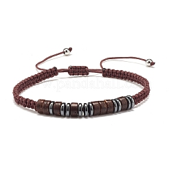 Set di braccialetti elastici per famiglia con codice morse&nbsp;BJEW-JB07352-04